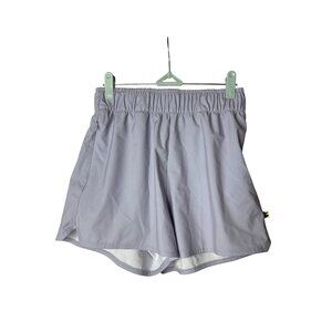 Jetty Womens Board Shorts Size S Lilac Purple Elastic Waist 2 Zipper Pockets
